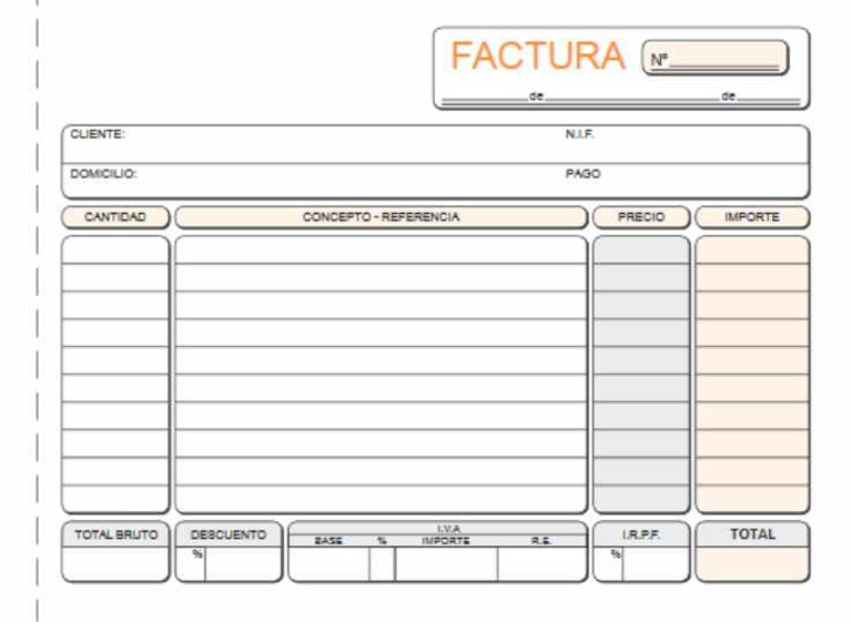 TALONARIO FACTURAS APAISADAS PLUS OFFICE TRIPLICANTE AUTOCOPIATIVAS T66