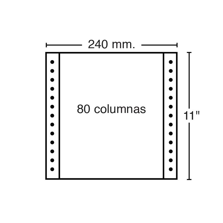 PAPEL CONTINUO 240X120 BLANCO 2 HOJAS