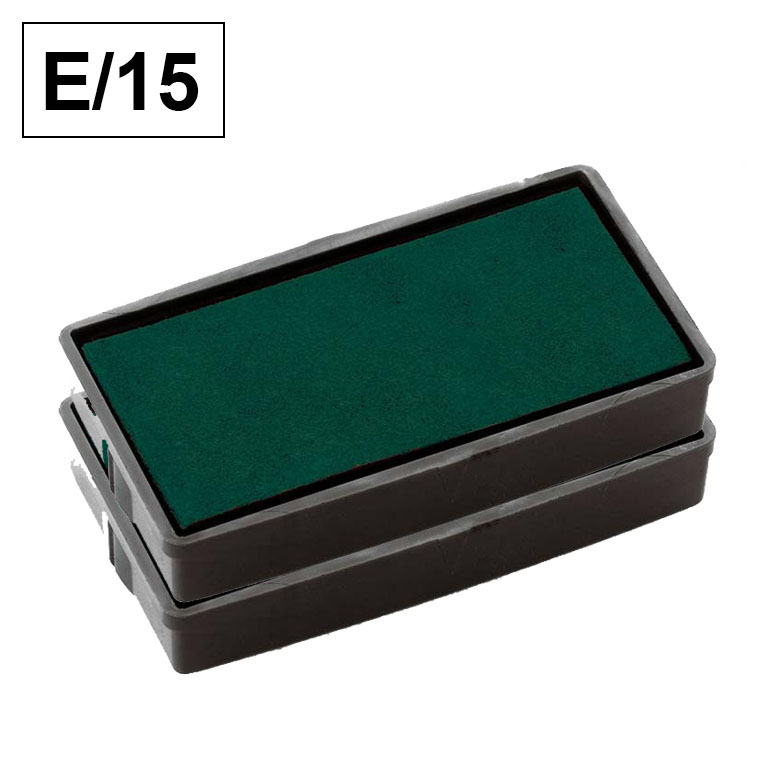 ALMOHADILLA COLOP E/15 PARA PRINTER RECTANGULAR 15 VERDE