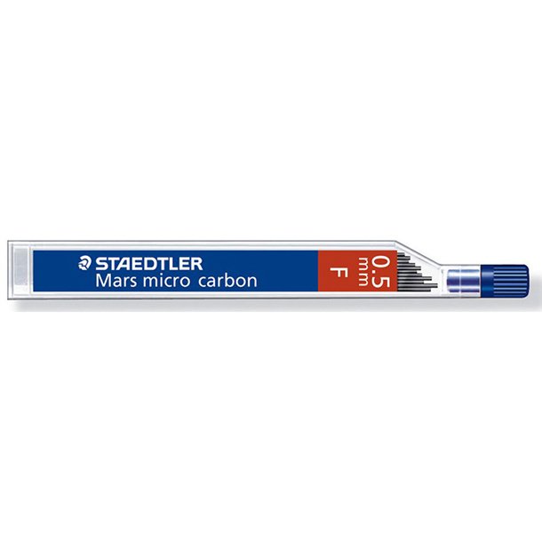 MINAS STAEDTLER 0,5 MM. TUBO 12 MINAS F