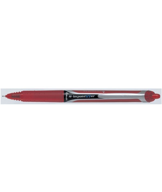 BOLIGRAFO PILOT V7 RETRACT ROJO CAJA 12 UNIDADES