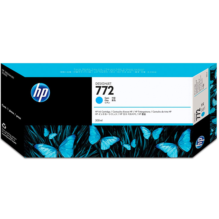 CARTUCHO INK-JET HP 772 CN636A CIAN