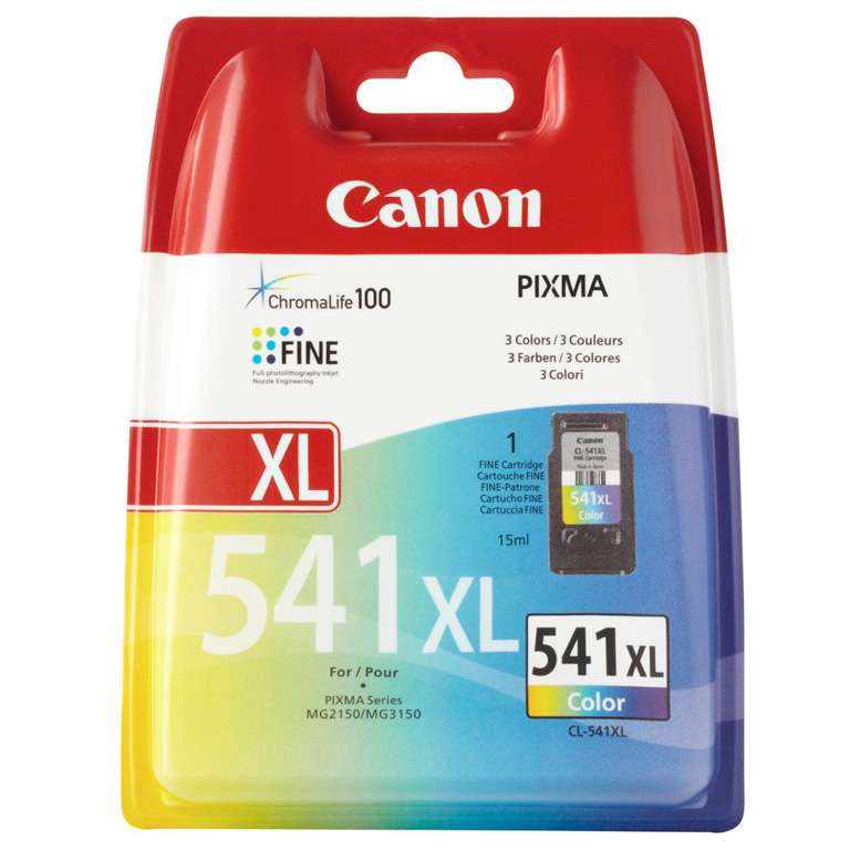 CARTUCHO INK-JET CANON 541XL PG541XL TRICOLOR