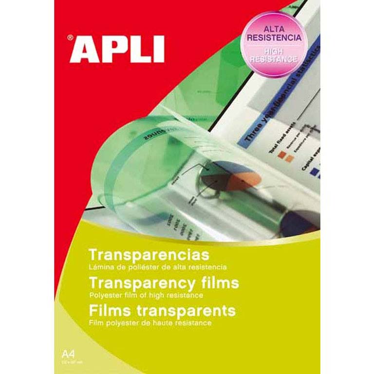 TRANSPARENCIA APLI INKJET-LASER 01062