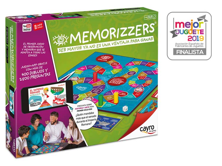 JUEGO MEMORIZZERS CAYRO