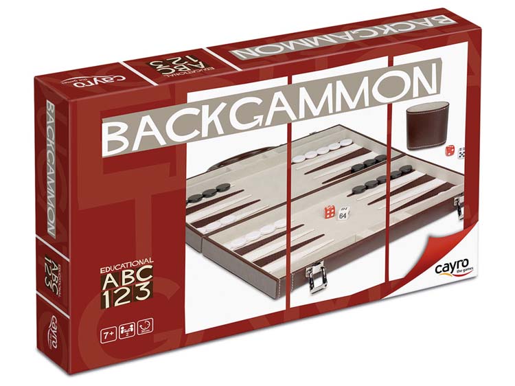 JUEGO BACKGAMMON POLIPIEL CAYRO