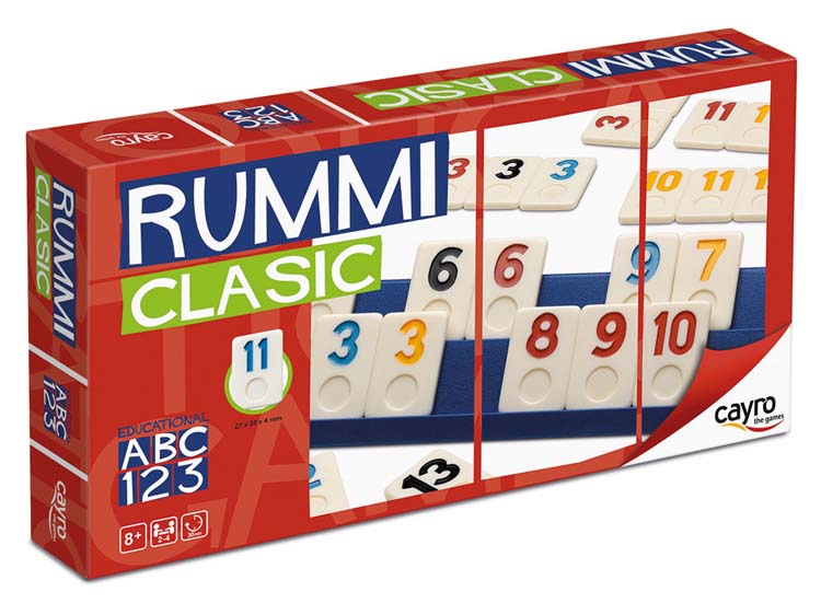 JUEGO RUMMI CLASIC 4 JUGADORES CAYRO