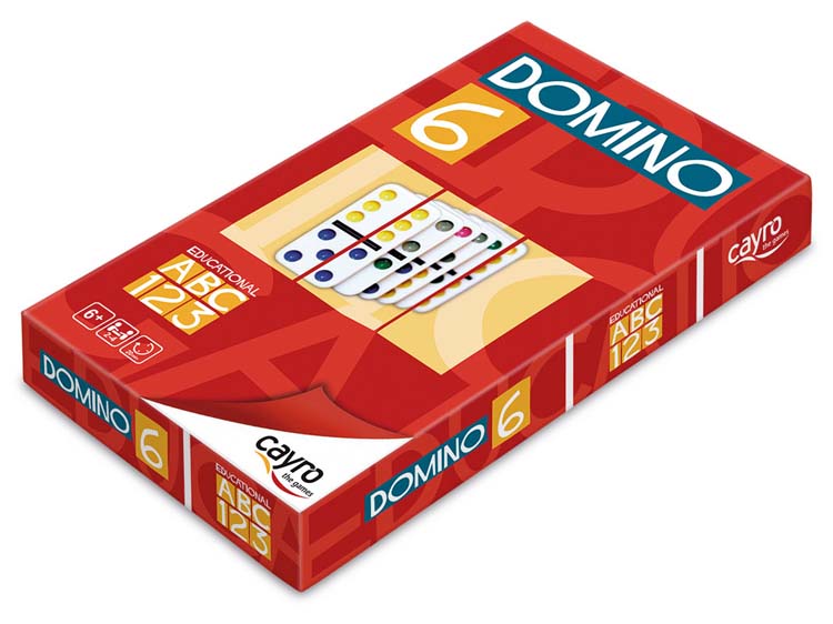 DOMINO COLORES DOBLE 6 CAYRO