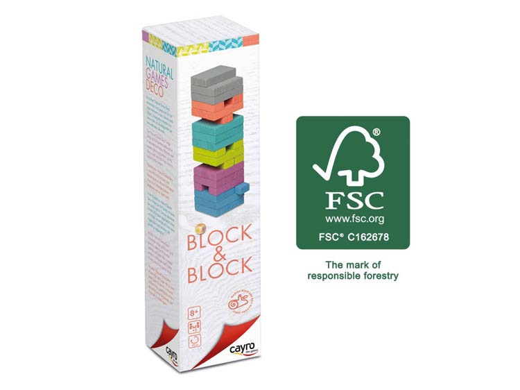 JUEGO BLOCK & BLOCK DECO  CAYRO