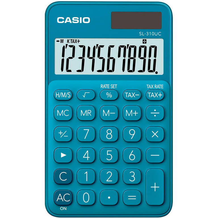 CALCULADORA SL-310UC AZUL CASIO