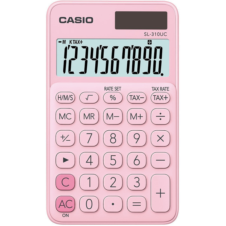 CALCULADORA SL-310UC ROSA CASIO