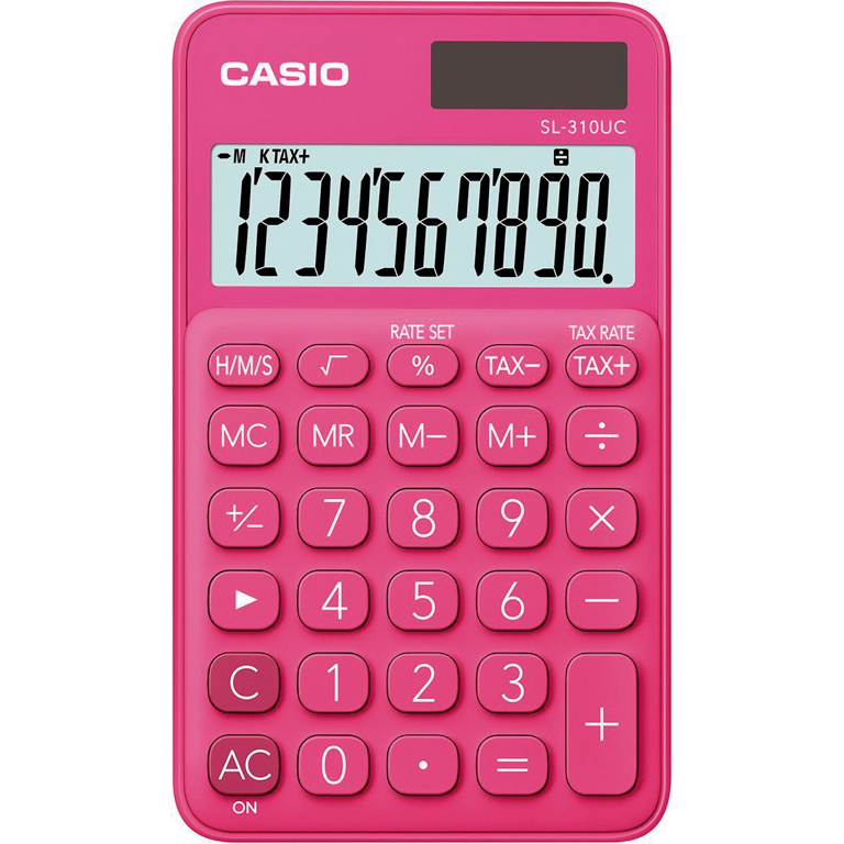 CALCULADORA SL-310UC FUCSIA CASIO