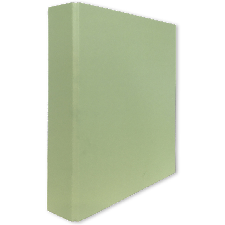 CARPETA ANILLAS PLUS OFFICE FOLIO CARTÓN FORRADO PP 4/40MM VERDE PASTEL	