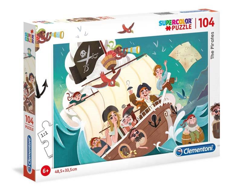 PUZZLE 104 PIEZAS PIRATAS