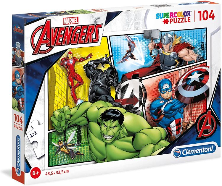 PUZZLE 104 PIEZAS AVENGERS