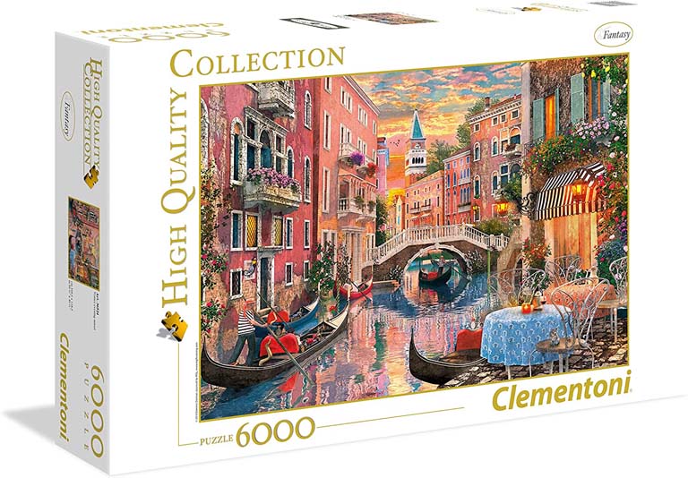 PUZZLE 6000 PIEZAS ATARDECER EN VENECIA