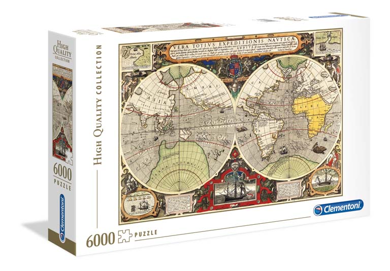 PUZZLE 6000 PIEZAS MAPA ANTIGUO