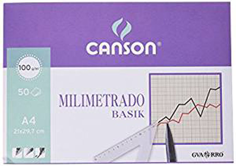 PAPEL MILIMETRA.10M.x1.1 65103