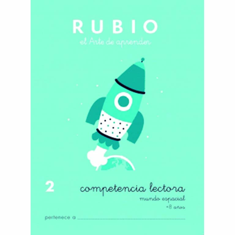 CUADERNO RUBIO COMPETENCIA LECTORA 2 MUNDO ESPACIAL A4