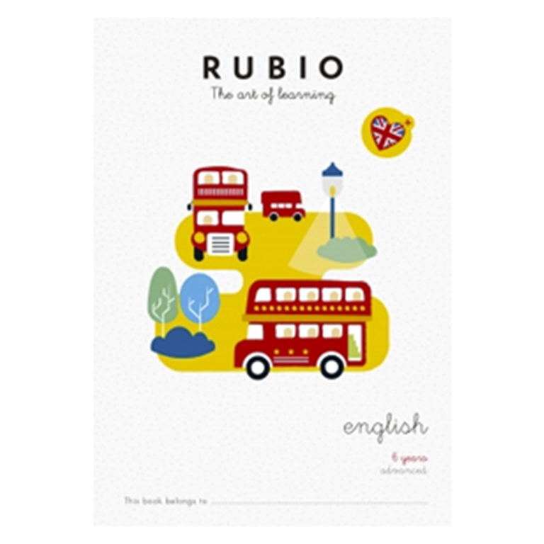 CUADERNO RUBIO INGLÉS ADVANCED 6 A4