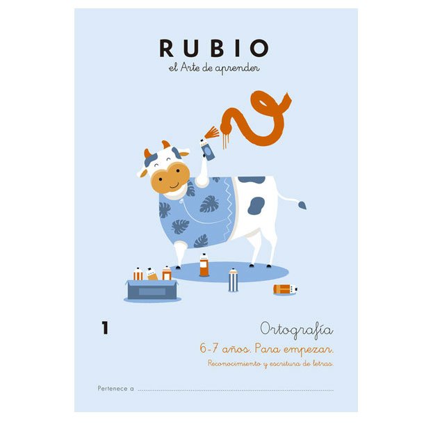 CUADERNO RUBIO ORTOGRAFÍA 1 A4