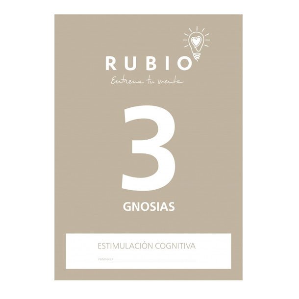 CUADERNO RUBIO ESTIMULACIÓN CREATIVA GNOSIS 3 A4