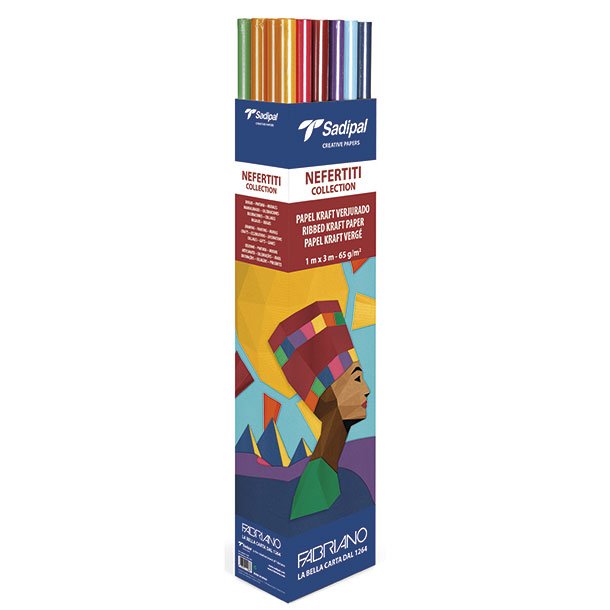 PAPEL KRAFT SADIPAL 1 X 3 METROS 65 GRAMOS NEFERTITI