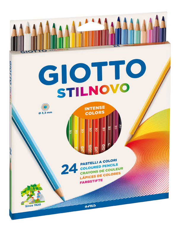 LAPIZ COLOR GIOTTO STILNOVO 12 UNIDADES