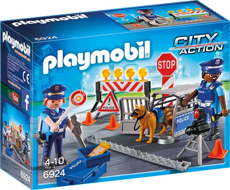 PLAYMOBIL CONTROL DE POLICIA