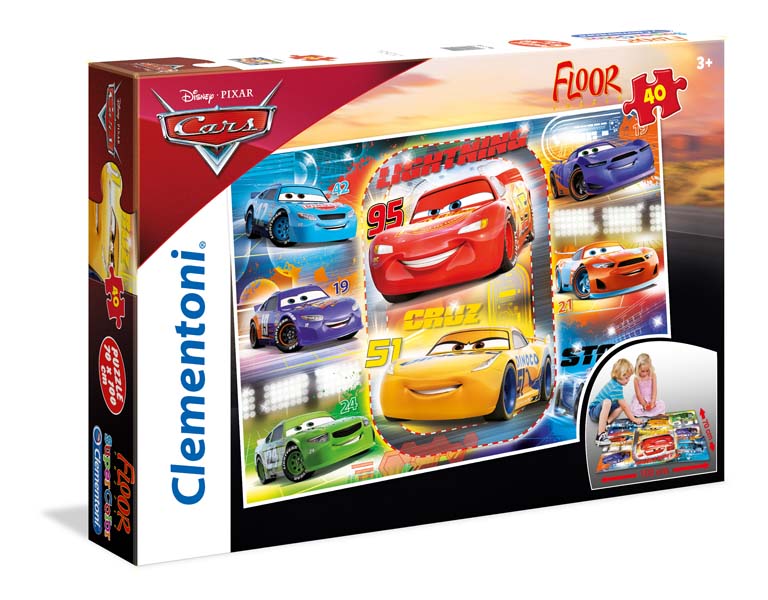 PUZZLE 40 PIEZAS CARS 3