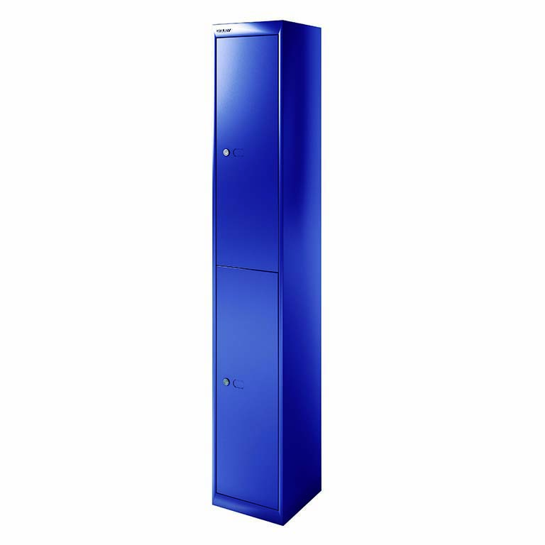 TAQUILLA BISLEY 2 PUERTAS 300X1800X300 MM AZUL
