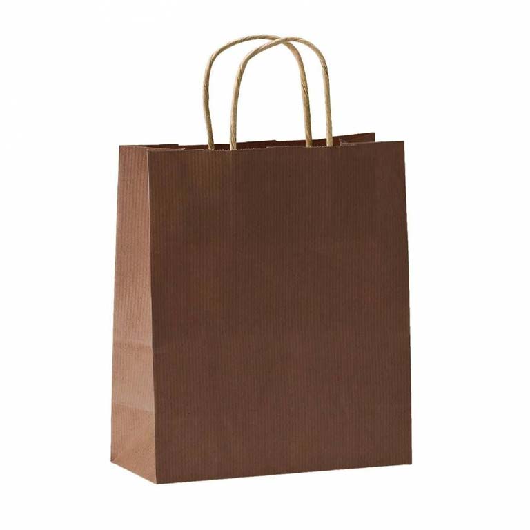 BOLSA PAPEL ASAS 35X44 MARRON