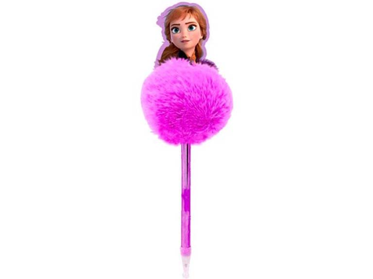 BOLIGRAFO FROZEN POMPON EXPOSITOR 24 UNIDADES