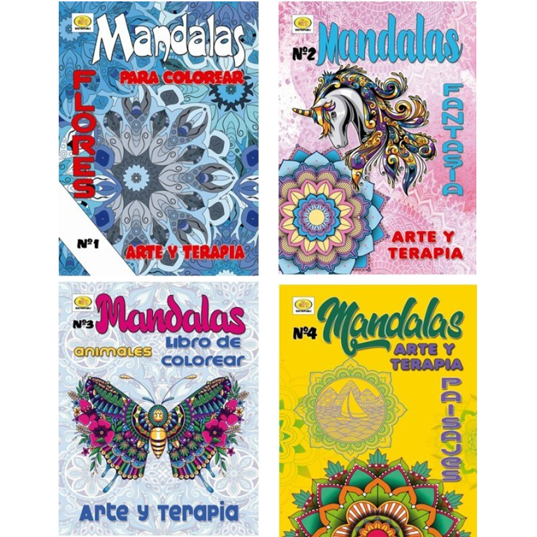 LIBRO DE COLOREAR 5113 48 MANDALAS