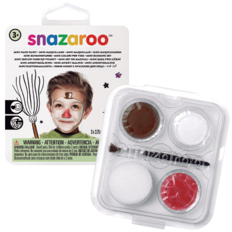 MAQUILLAJE SNAZAROO MINI KIT MUÑECO NIEVE